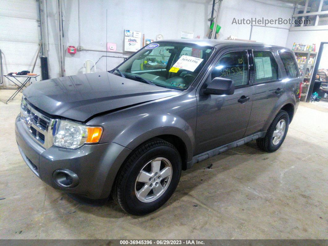 2009 Ford Escape Xls Gray vin: 1FMCU92739KB26978