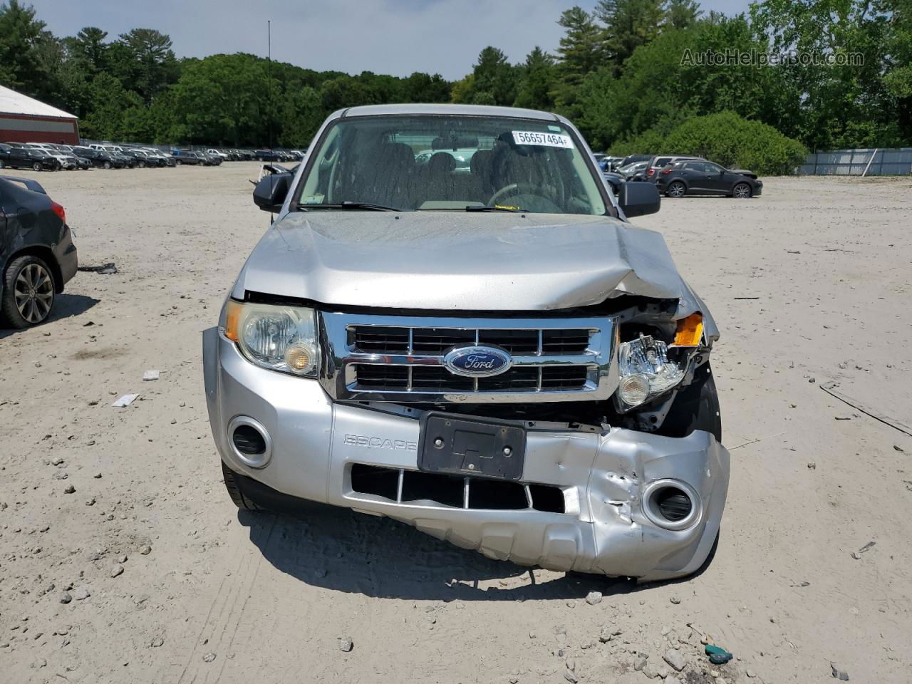 2009 Ford Escape Xls Silver vin: 1FMCU92749KB77048