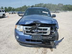 2009 Ford Escape Xlt Blue vin: 1FMCU93709KA62459