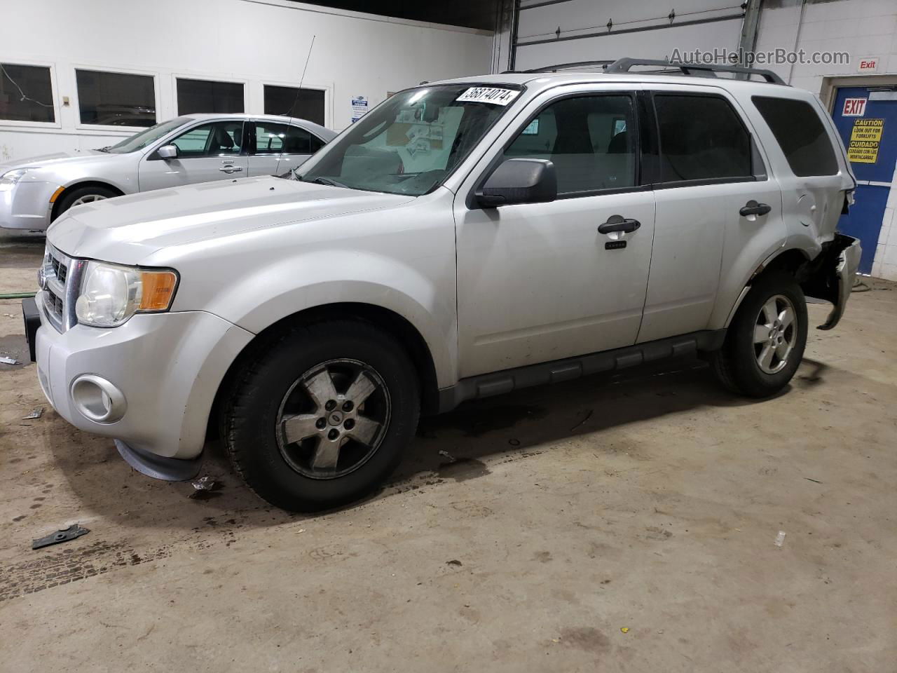 2009 Ford Escape Xlt Silver vin: 1FMCU93719KA93669