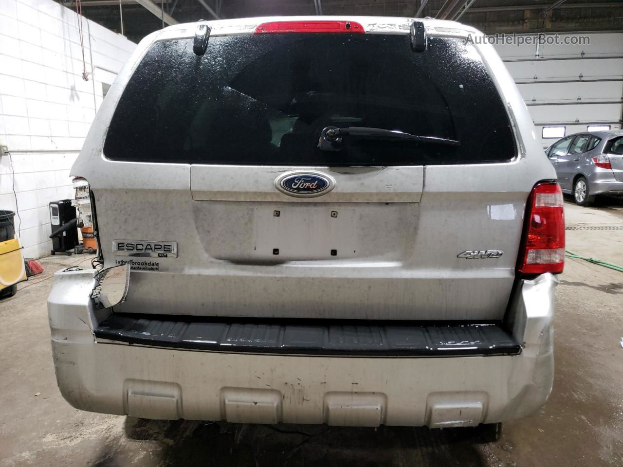 2009 Ford Escape Xlt Silver vin: 1FMCU93719KA93669