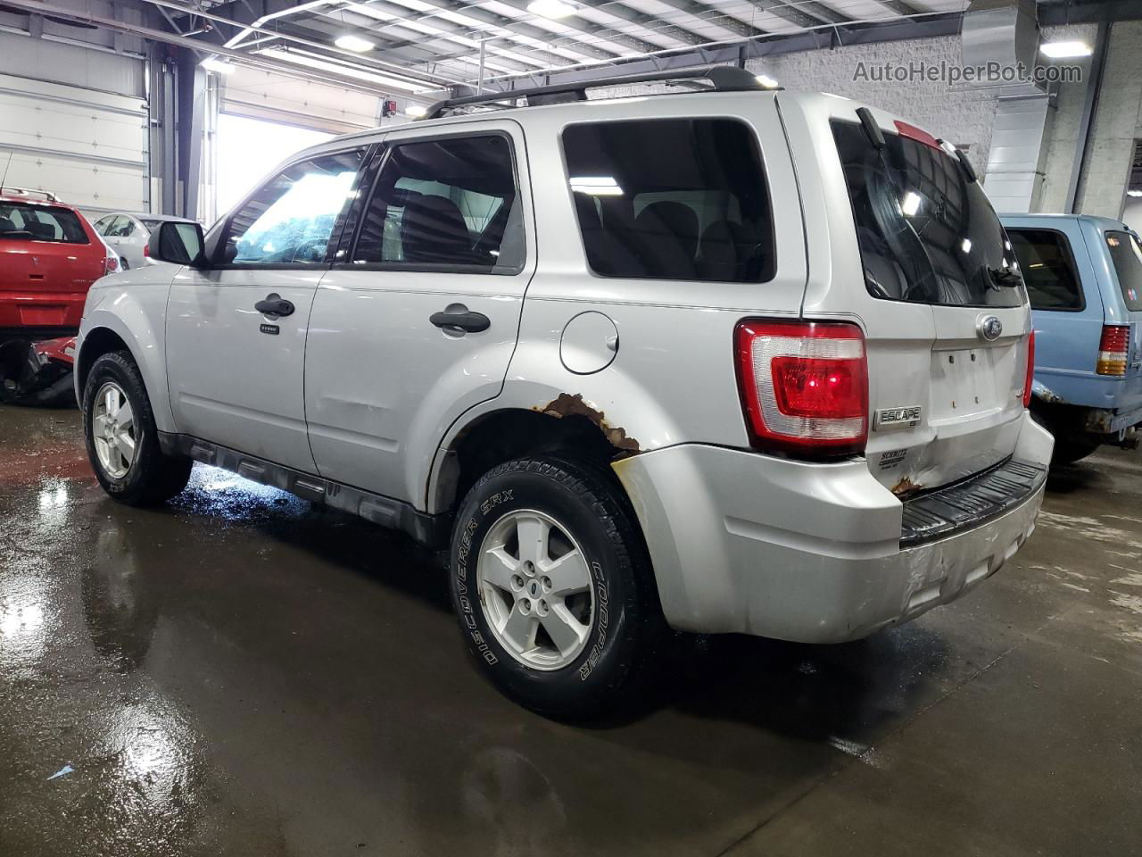 2009 Ford Escape Xlt Silver vin: 1FMCU93749KA20344