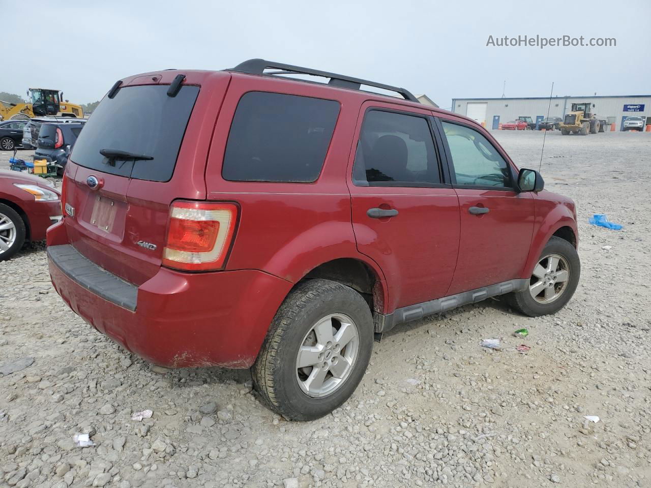 2009 Ford Escape Xlt Red vin: 1FMCU93759KC59093