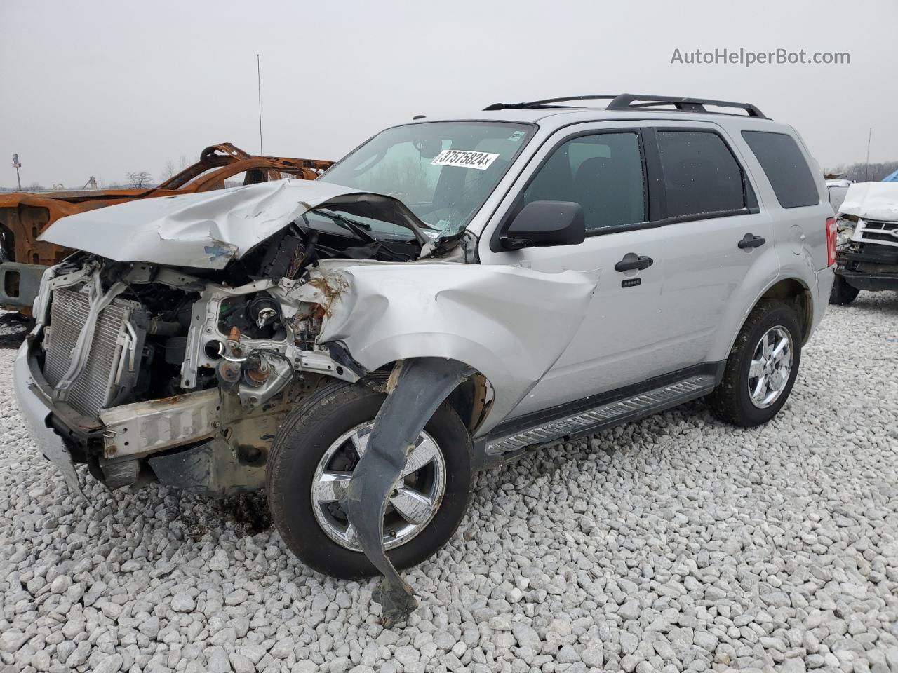 2009 Ford Escape Xlt Silver vin: 1FMCU93789KC66152