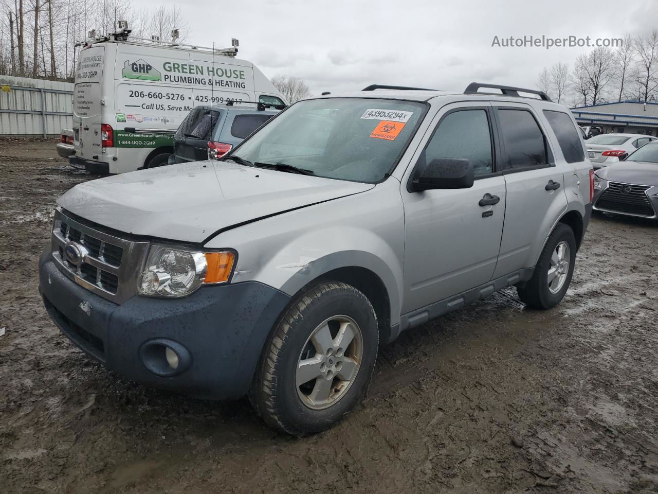 2009 Ford Escape Xlt Серебряный vin: 1FMCU93799KD00051