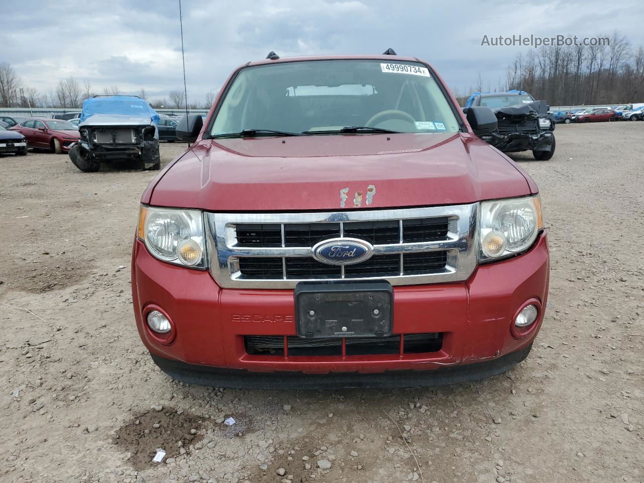 2009 Ford Escape Xlt Red vin: 1FMCU93799KD04181
