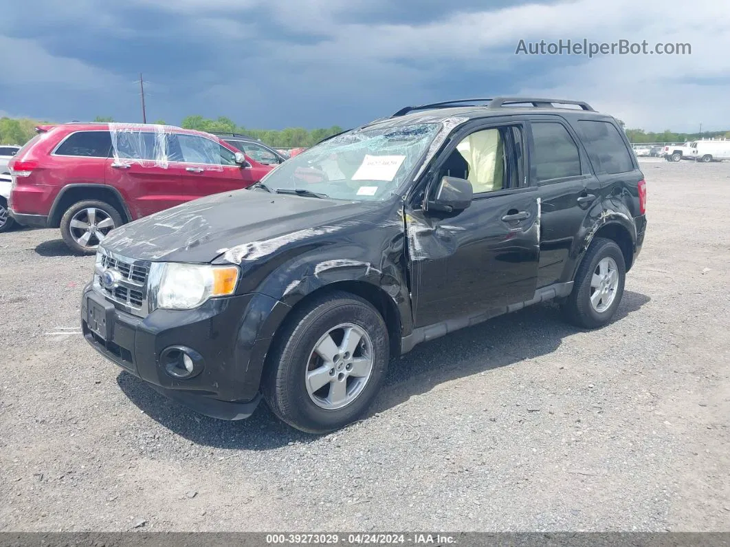 2009 Ford Escape Xlt Black vin: 1FMCU93G09KB93973