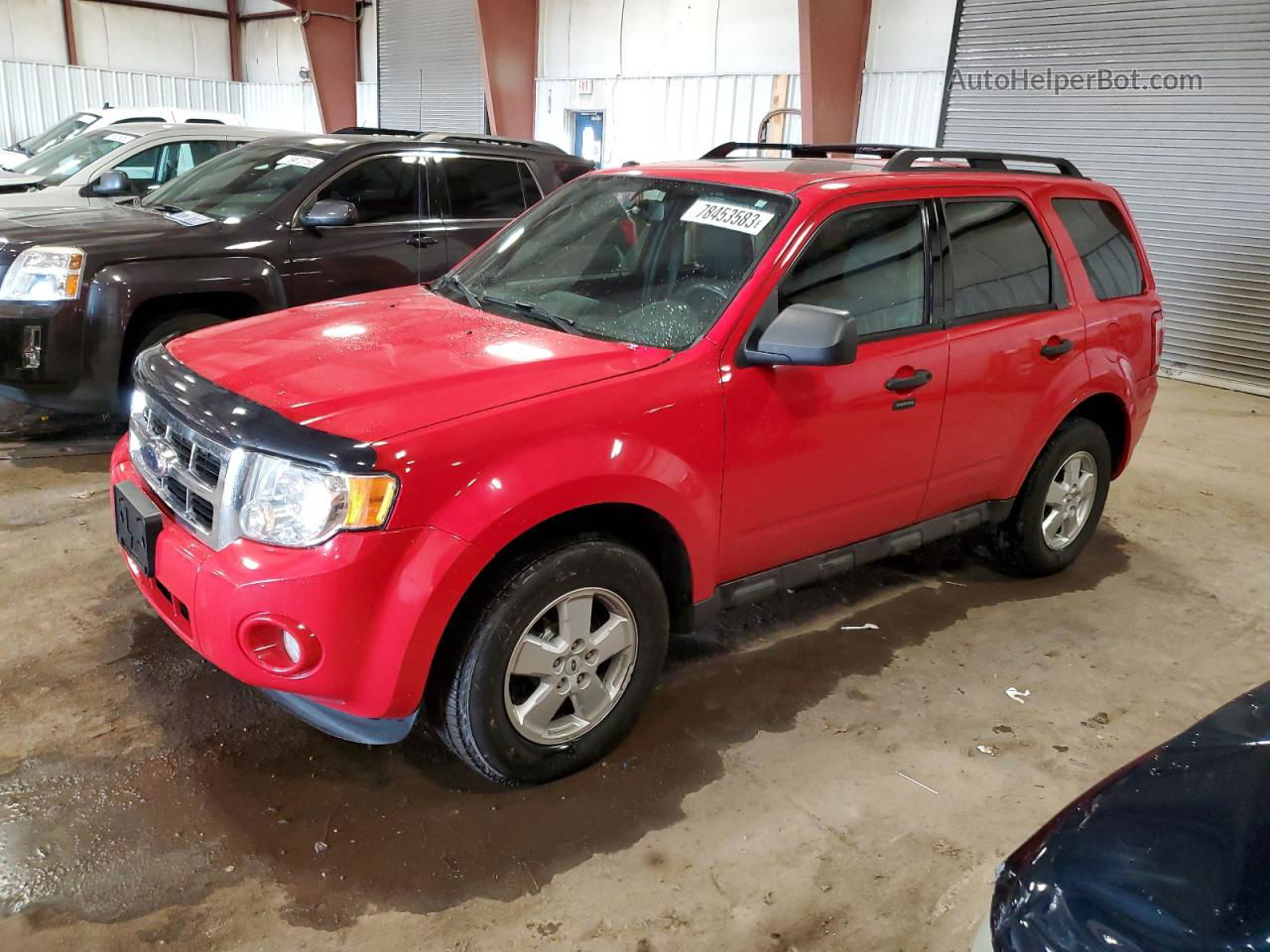 2009 Ford Escape Xlt Red vin: 1FMCU93G19KA21256