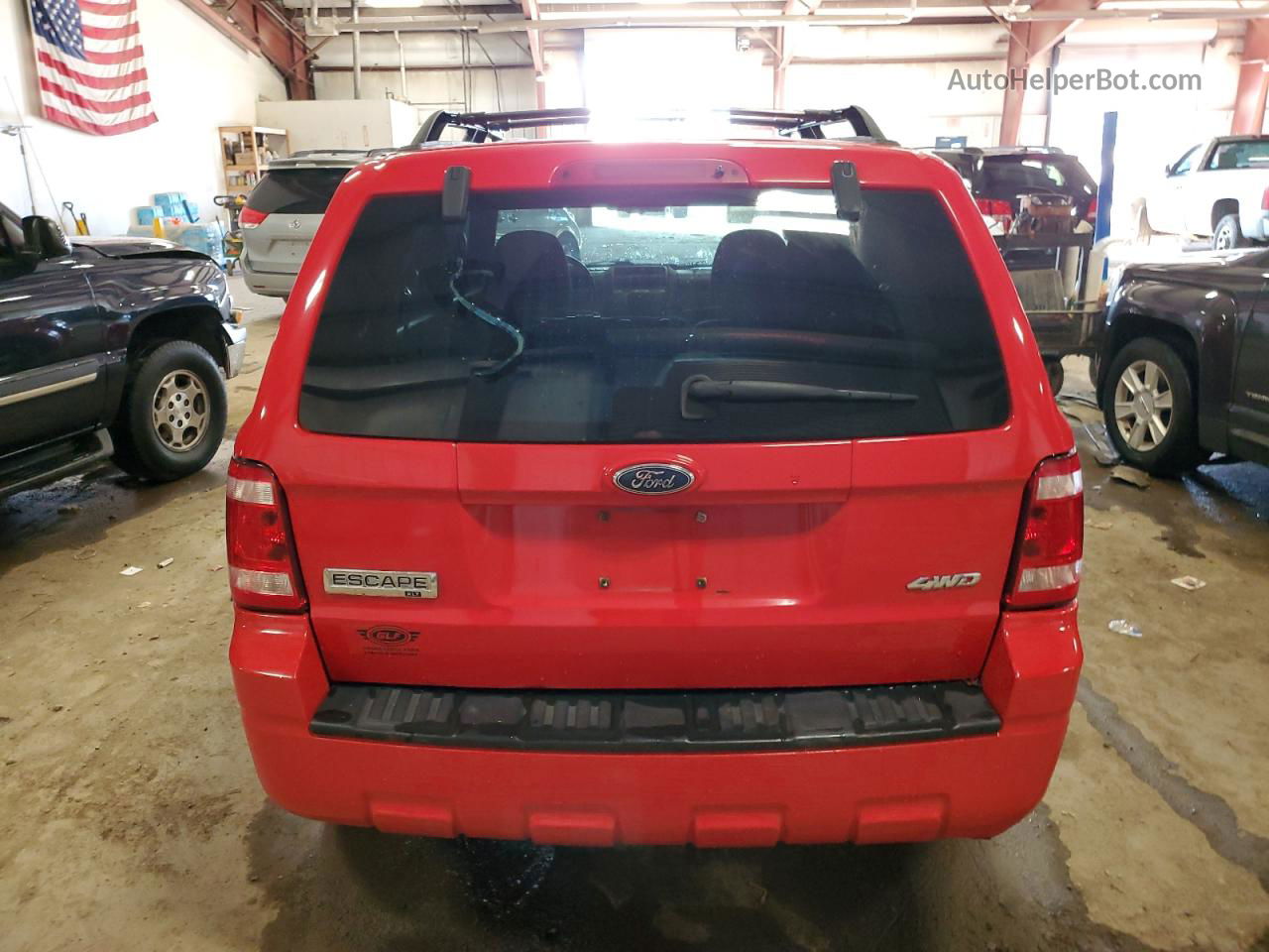 2009 Ford Escape Xlt Red vin: 1FMCU93G19KA21256