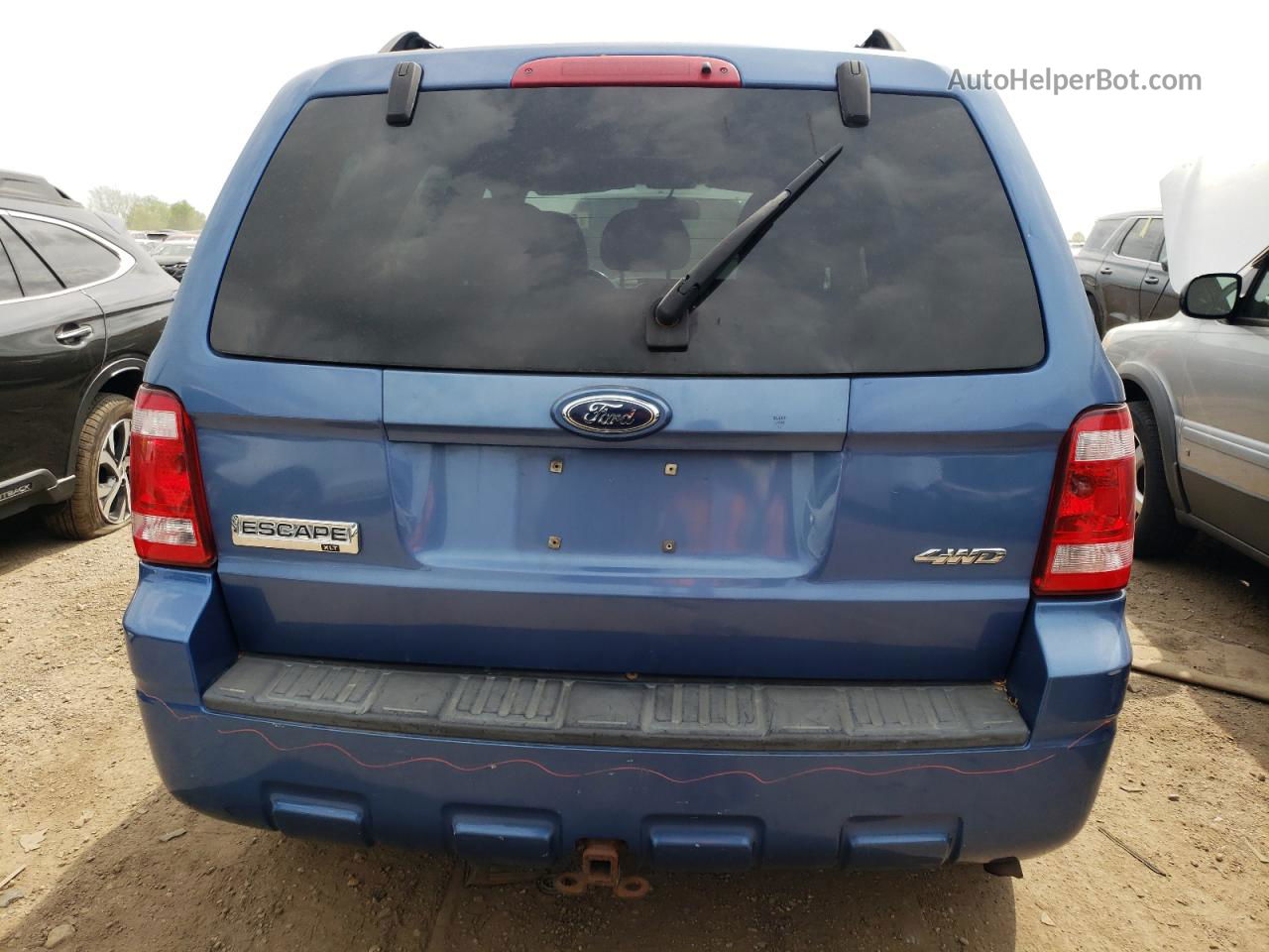 2009 Ford Escape Xlt Blue vin: 1FMCU93G19KB79175