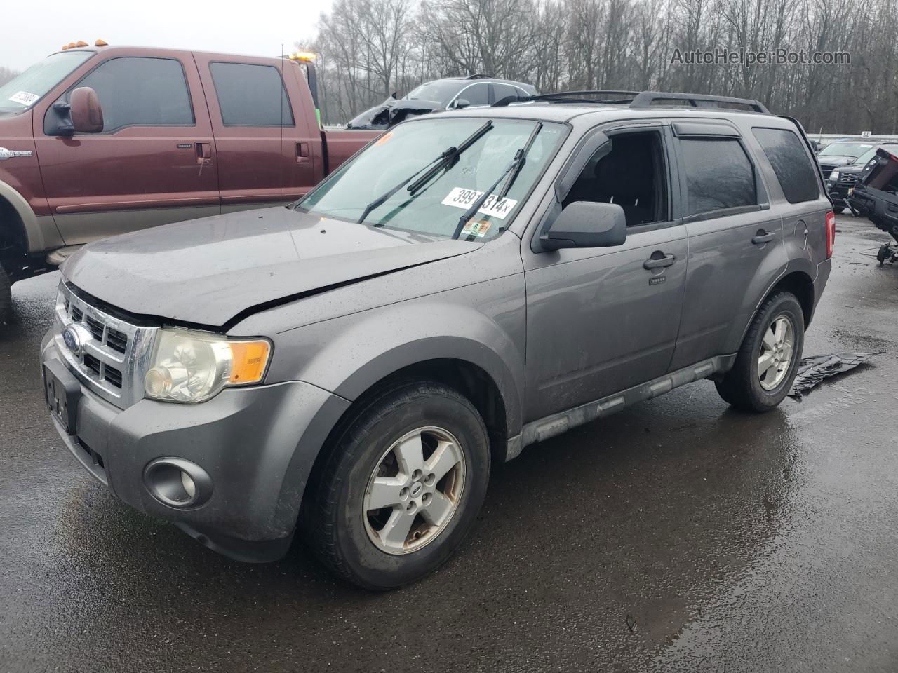 2009 Ford Escape Xlt Silver vin: 1FMCU93G19KD00710