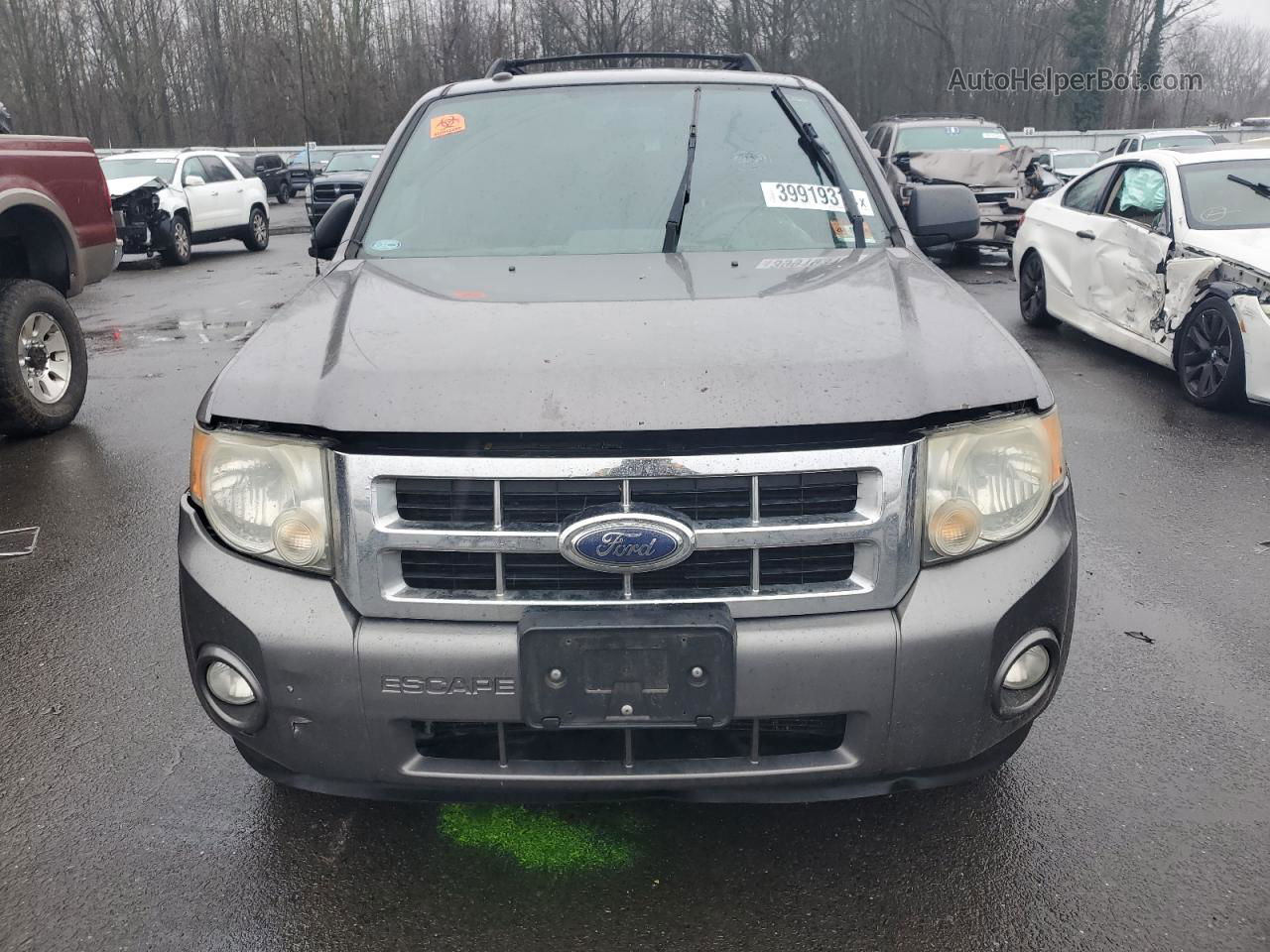 2009 Ford Escape Xlt Silver vin: 1FMCU93G19KD00710