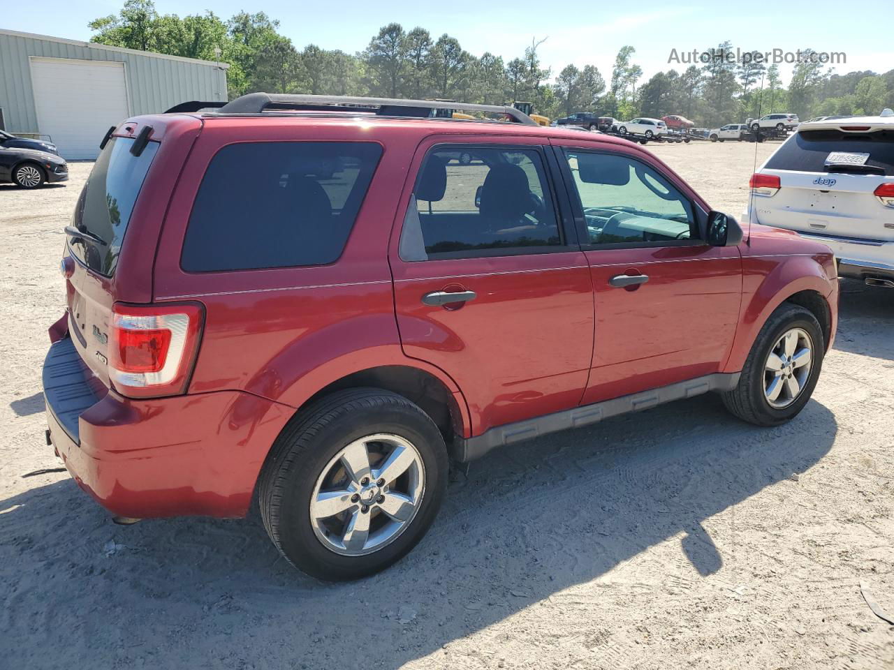 2009 Ford Escape Xlt Red vin: 1FMCU93G29KA61118