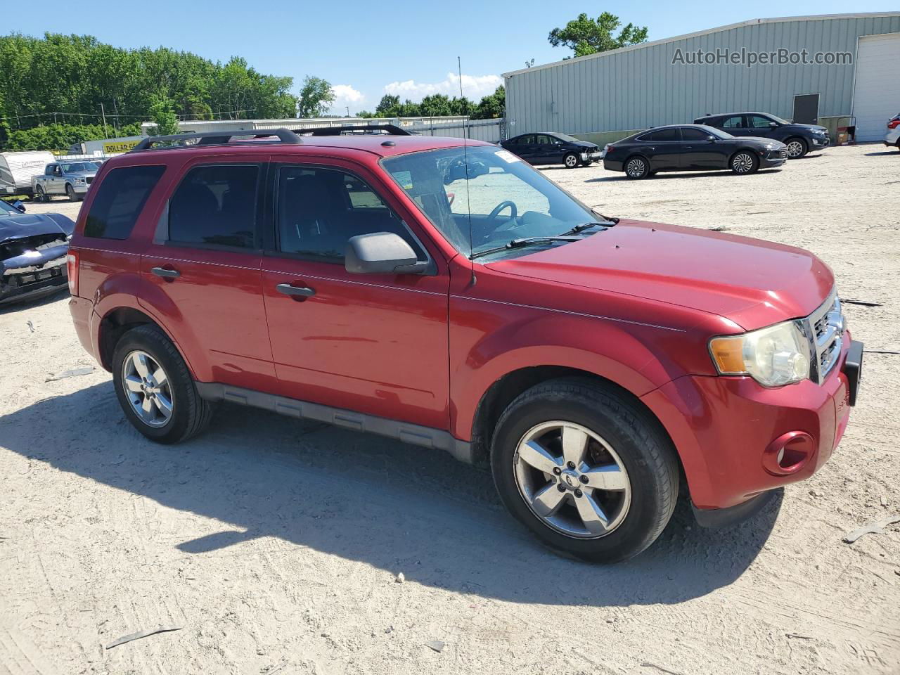 2009 Ford Escape Xlt Красный vin: 1FMCU93G29KA61118