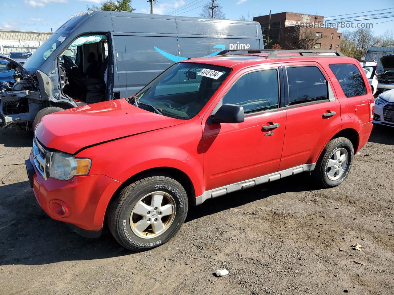 2009 Ford Escape Xlt Red vin: 1FMCU93G29KB01391