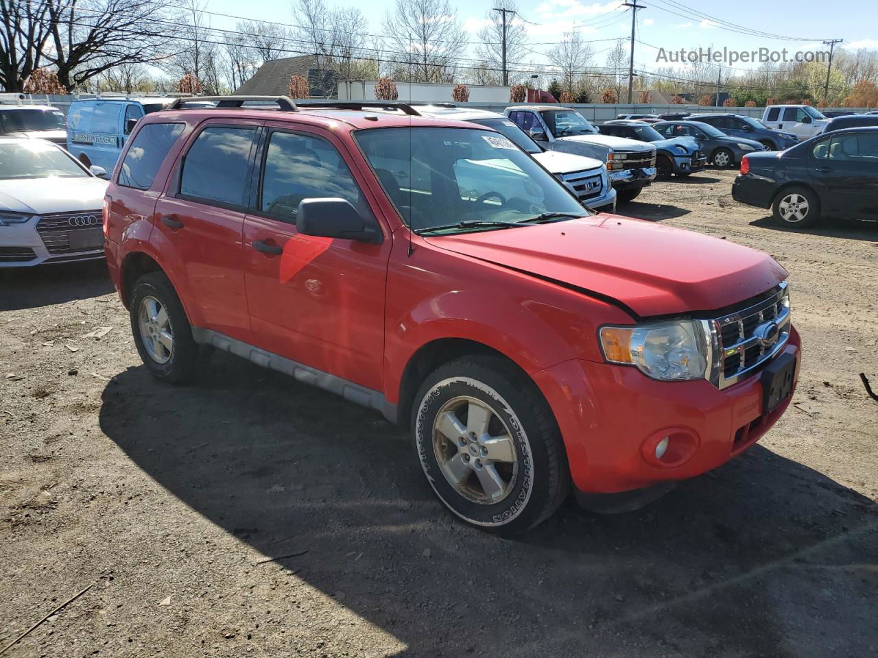 2009 Ford Escape Xlt Red vin: 1FMCU93G29KB01391