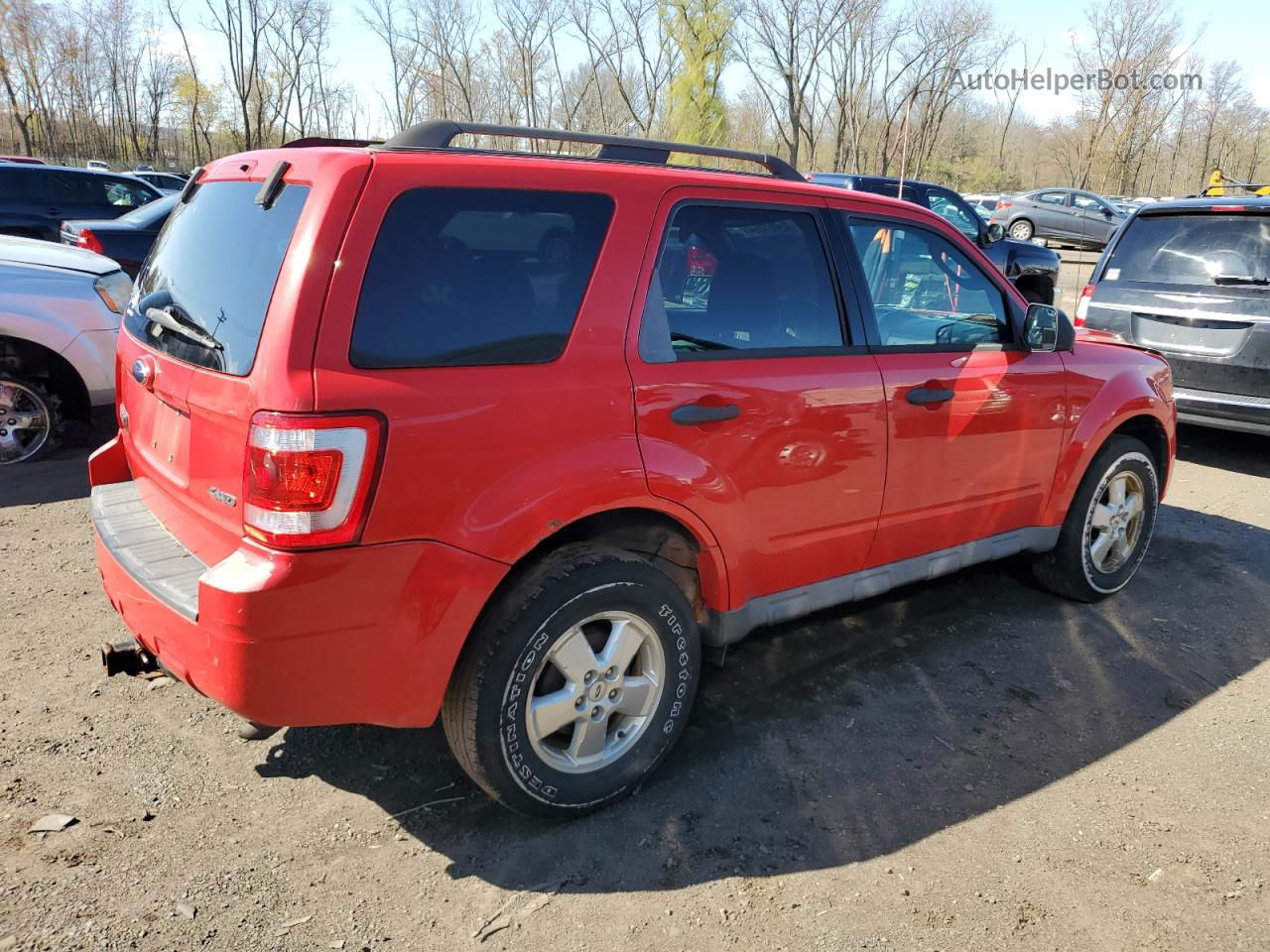 2009 Ford Escape Xlt Red vin: 1FMCU93G29KB01391