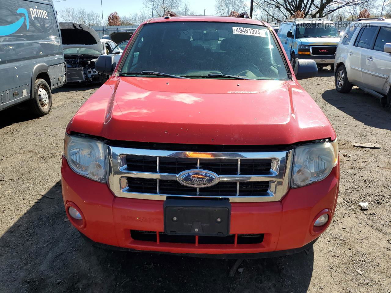 2009 Ford Escape Xlt Red vin: 1FMCU93G29KB01391