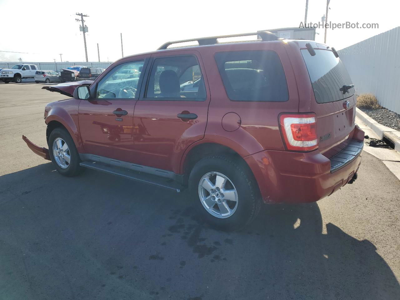 2009 Ford Escape Xlt Red vin: 1FMCU93G29KB61672