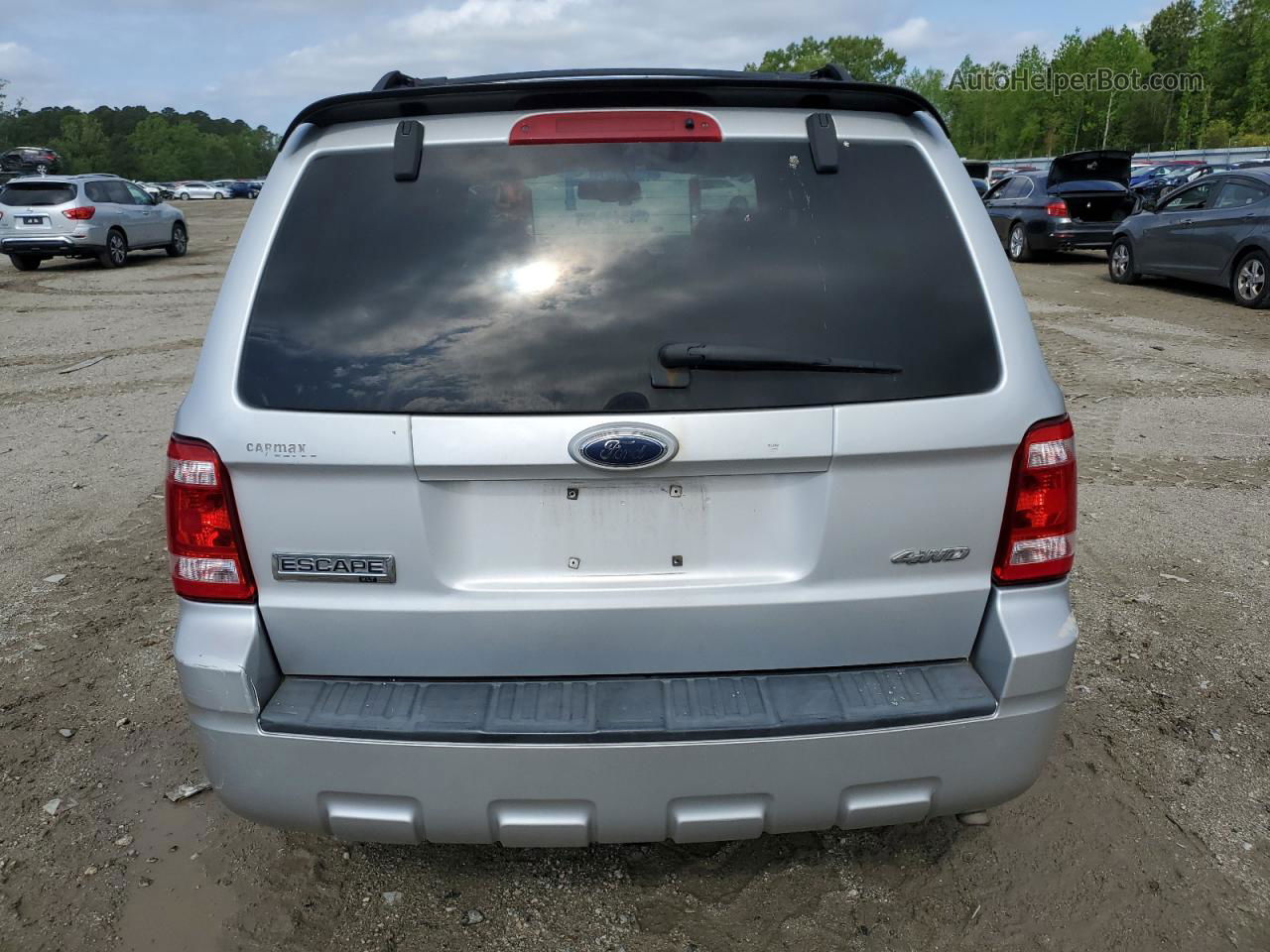 2009 Ford Escape Xlt Silver vin: 1FMCU93G29KB79850