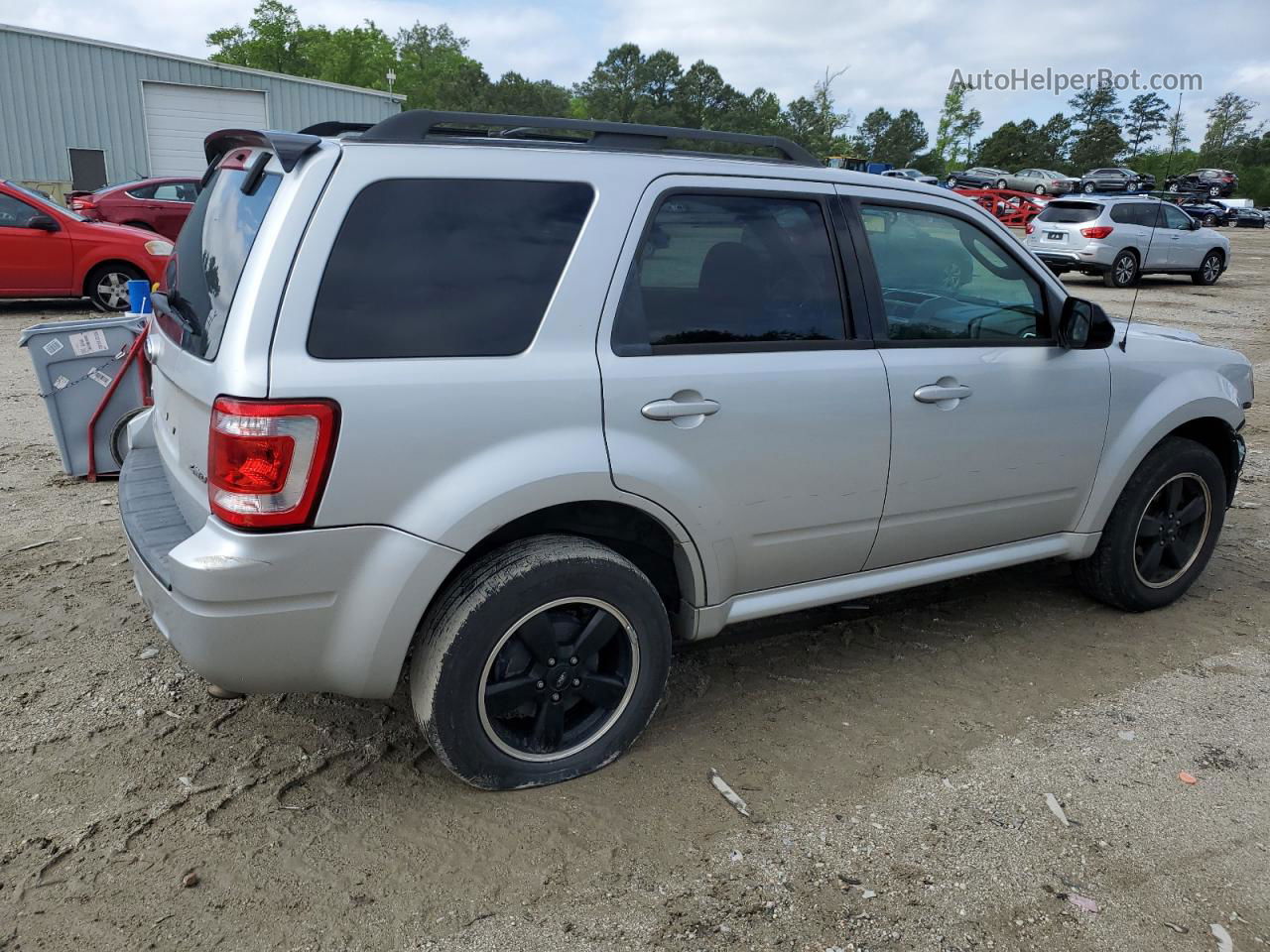 2009 Ford Escape Xlt Silver vin: 1FMCU93G29KB79850