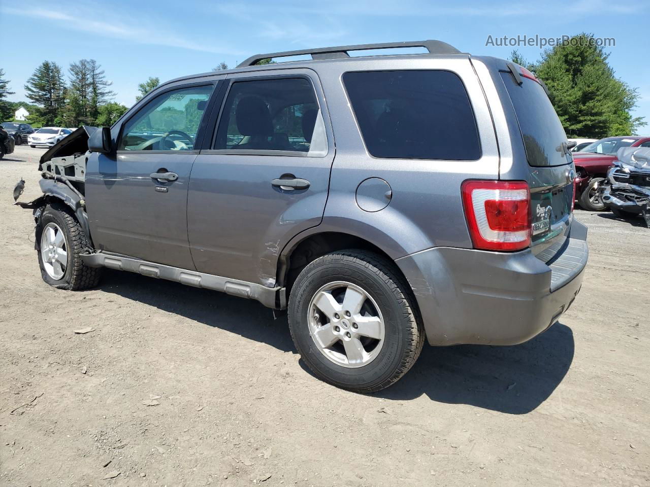 2009 Ford Escape Xlt Gray vin: 1FMCU93G39KA36292