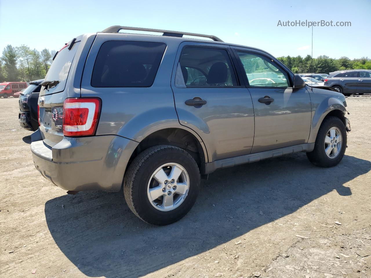 2009 Ford Escape Xlt Gray vin: 1FMCU93G39KA36292