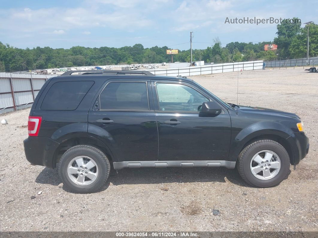 2009 Ford Escape Xlt Black vin: 1FMCU93G39KA63413