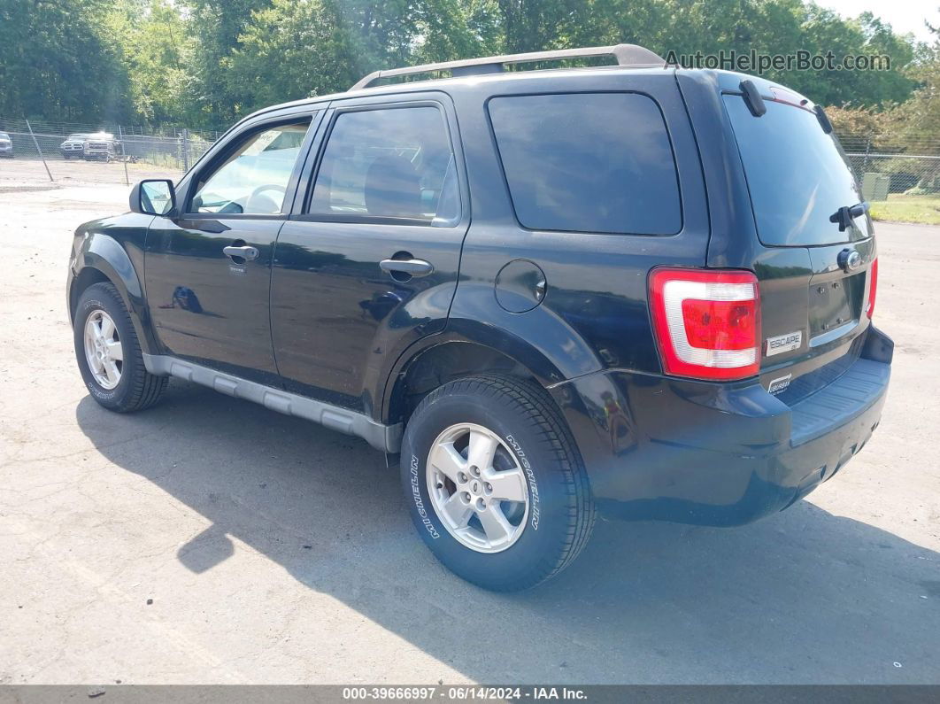 2009 Ford Escape Xlt Black vin: 1FMCU93G39KB54598