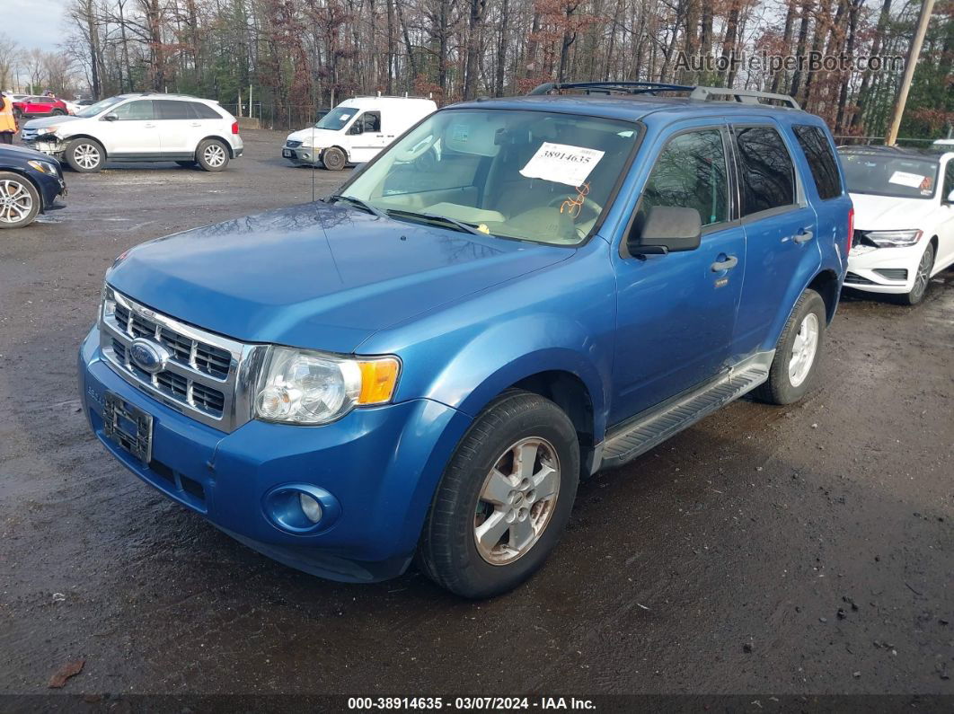 2009 Ford Escape Xlt Blue vin: 1FMCU93G39KB78528