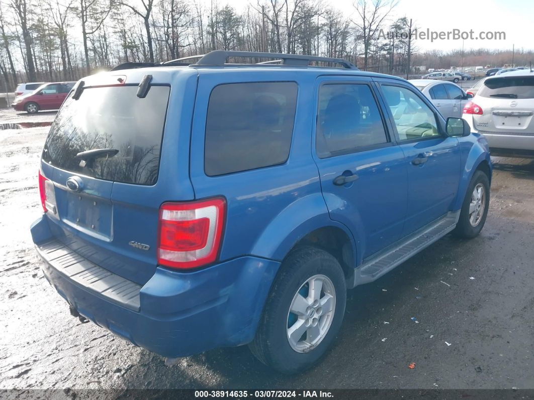 2009 Ford Escape Xlt Blue vin: 1FMCU93G39KB78528