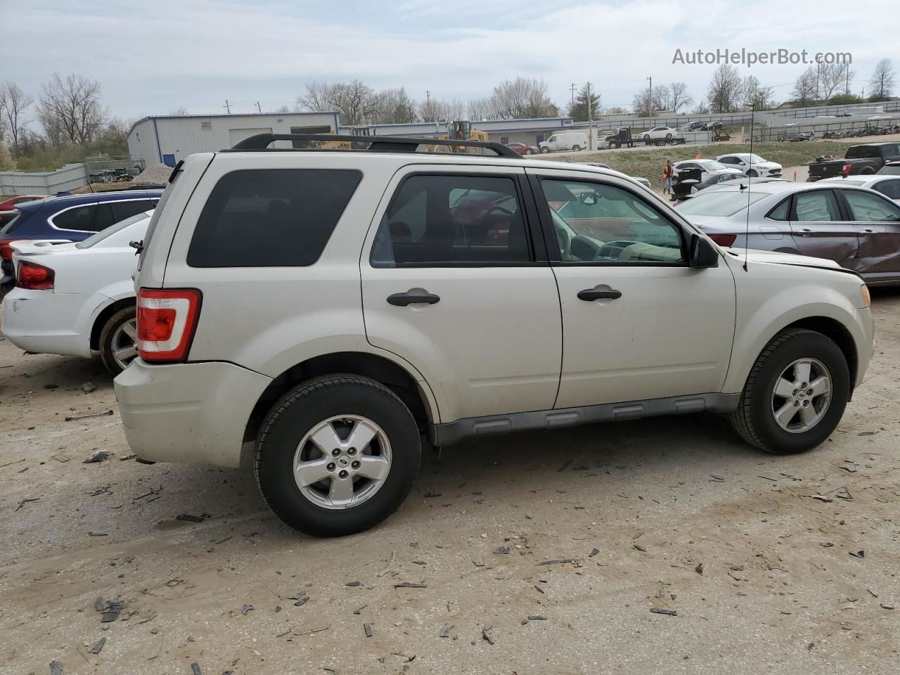 2009 Ford Escape Xlt Beige vin: 1FMCU93G39KC49775