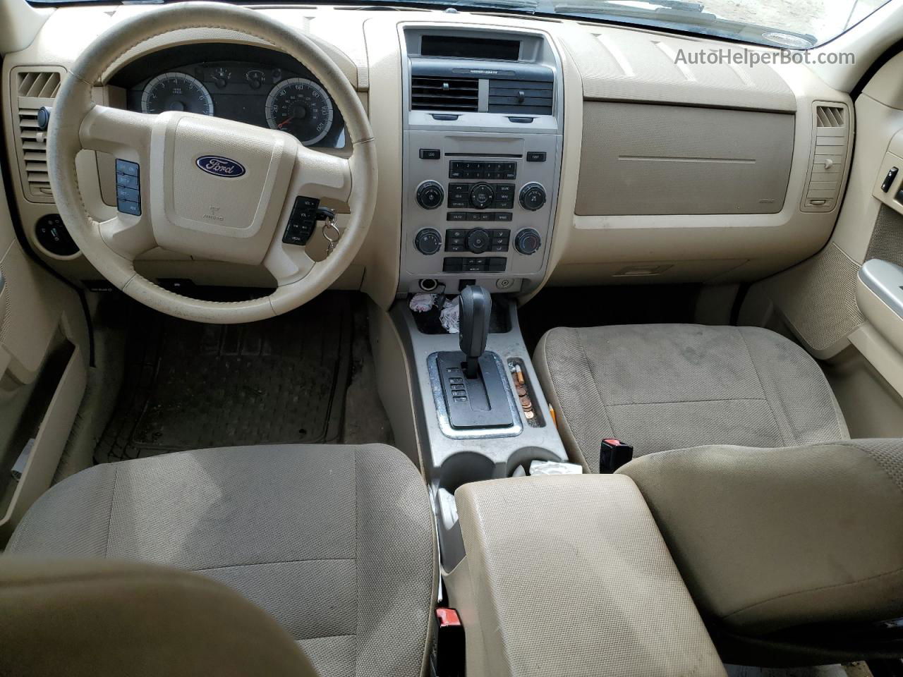 2009 Ford Escape Xlt Бежевый vin: 1FMCU93G39KC49775