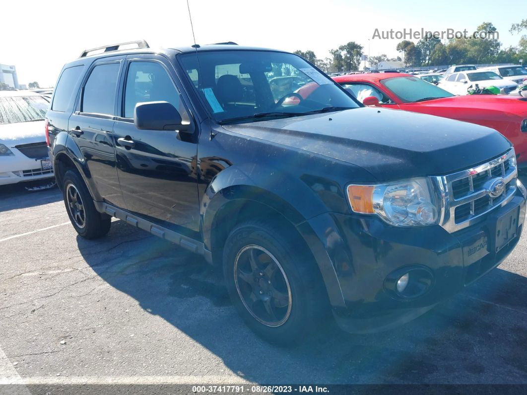 2009 Ford Escape Xlt Black vin: 1FMCU93G39KC66091