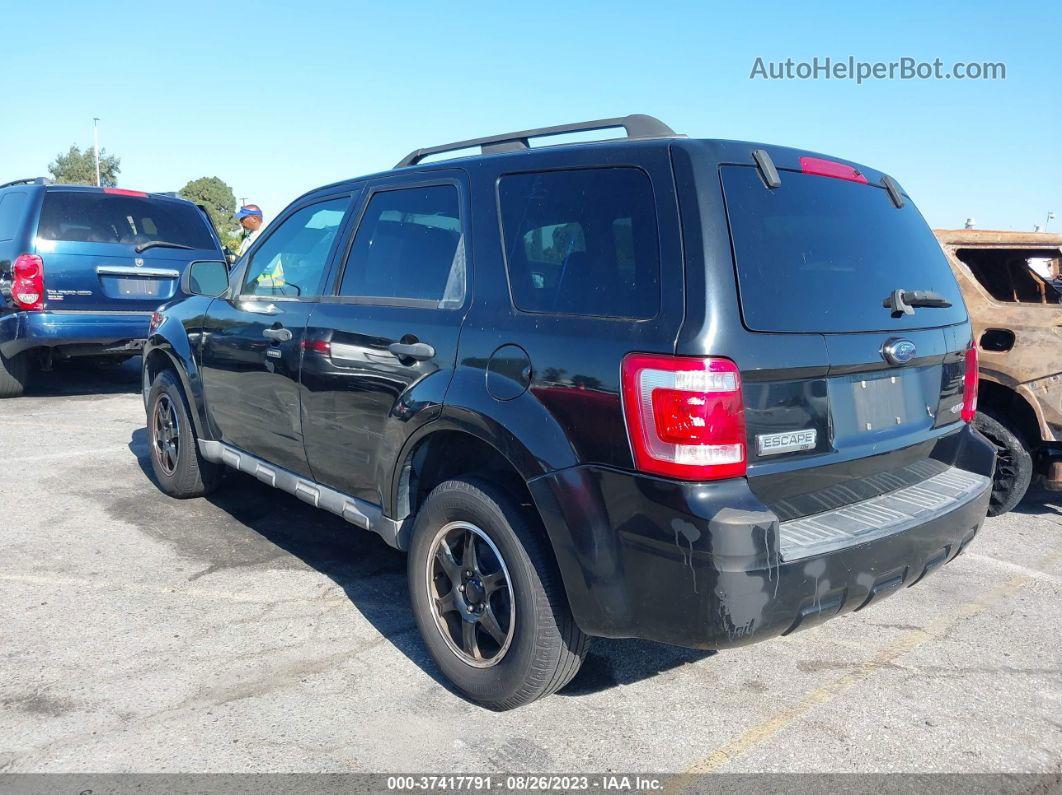 2009 Ford Escape Xlt Black vin: 1FMCU93G39KC66091