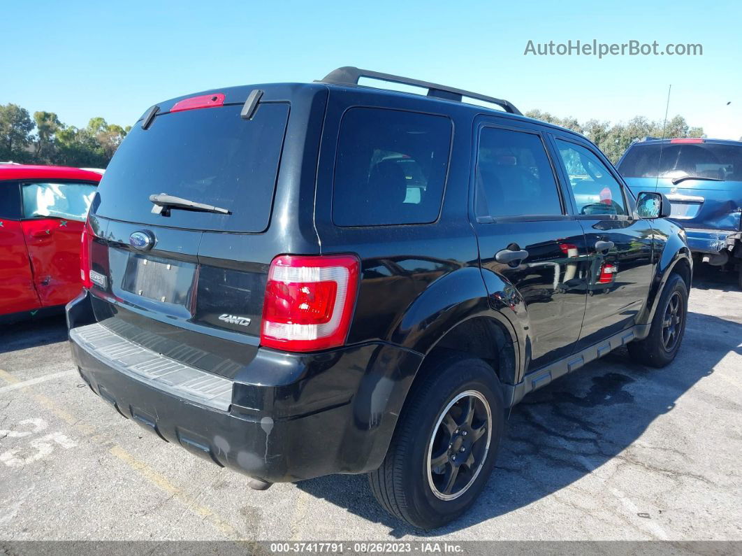 2009 Ford Escape Xlt Black vin: 1FMCU93G39KC66091