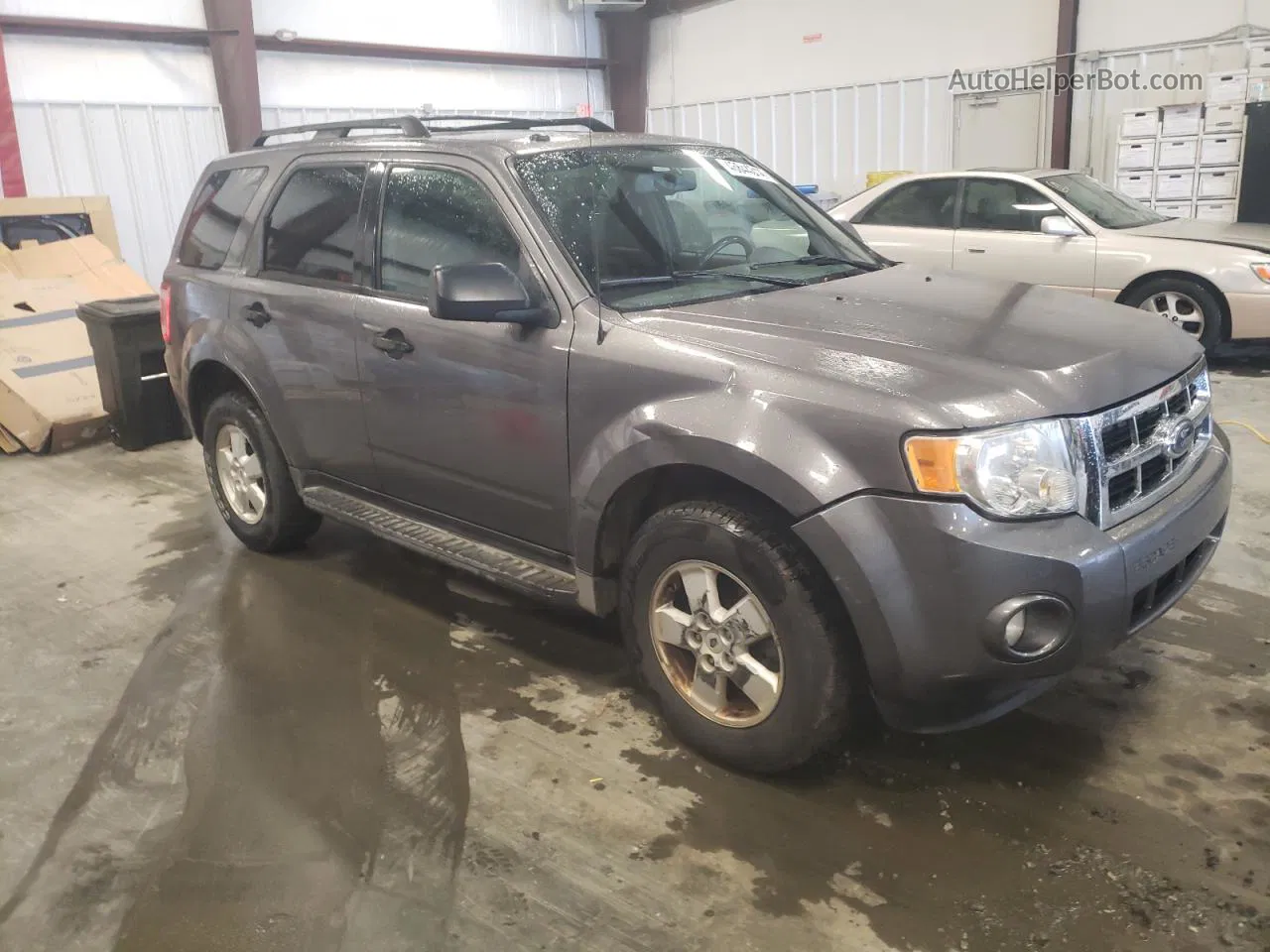 2009 Ford Escape Xlt Gray vin: 1FMCU93G49KA09800