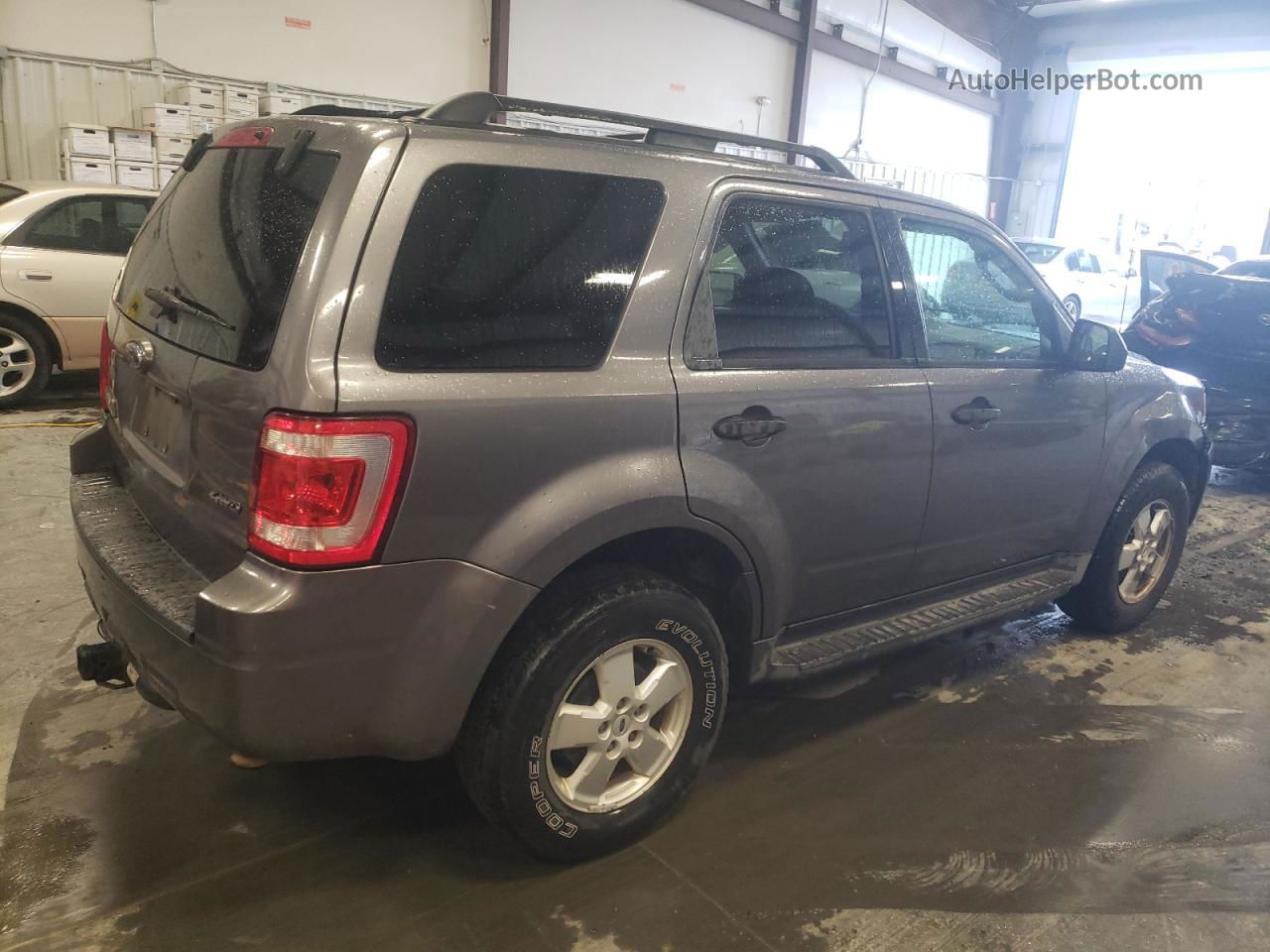 2009 Ford Escape Xlt Gray vin: 1FMCU93G49KA09800