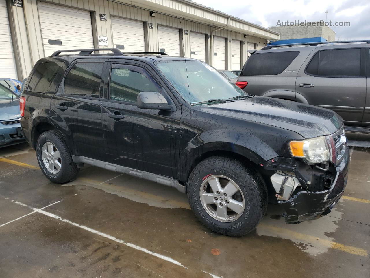 2009 Ford Escape Xlt Black vin: 1FMCU93G49KB53721