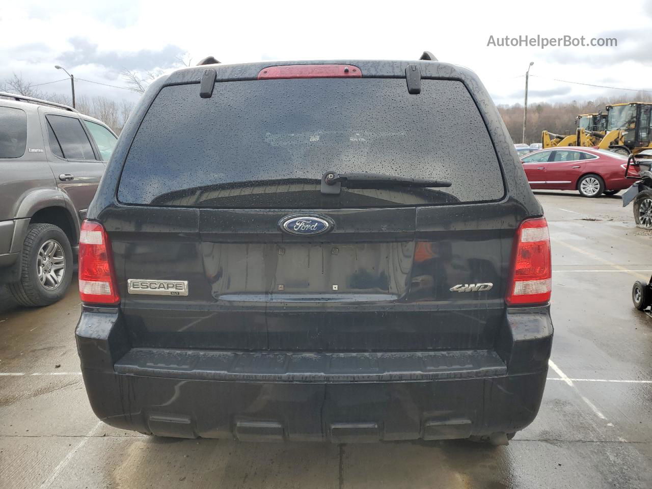 2009 Ford Escape Xlt Black vin: 1FMCU93G49KB53721