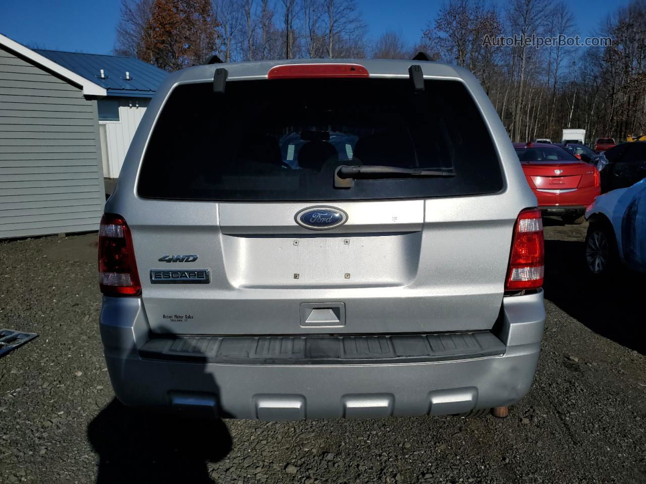 2009 Ford Escape Xlt Серебряный vin: 1FMCU93G49KB63729