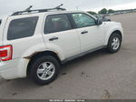 2009 Ford Escape Xlt White vin: 1FMCU93G59KC21167