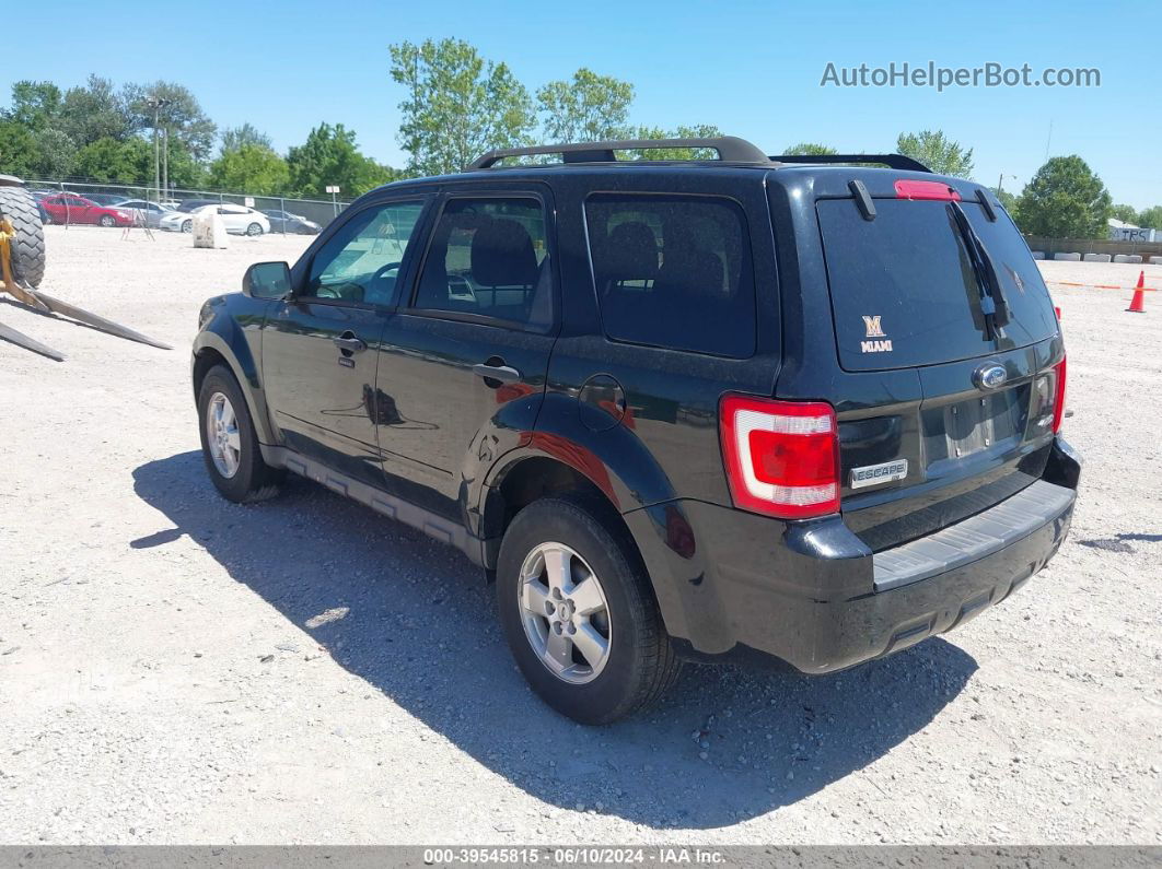 2009 Ford Escape Xlt Black vin: 1FMCU93G59KC58218