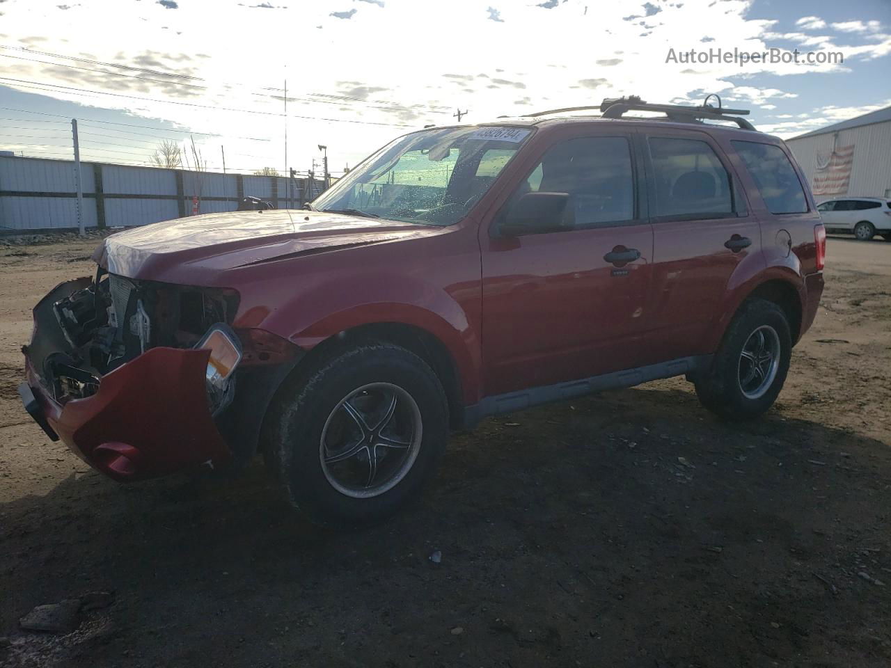 2009 Ford Escape Xlt Red vin: 1FMCU93G69KA93621