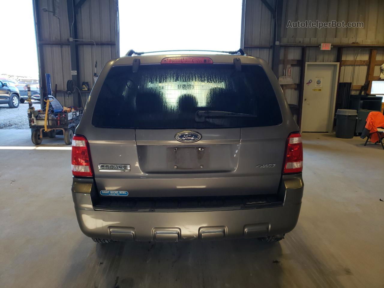 2009 Ford Escape Xlt Gray vin: 1FMCU93G69KB78667