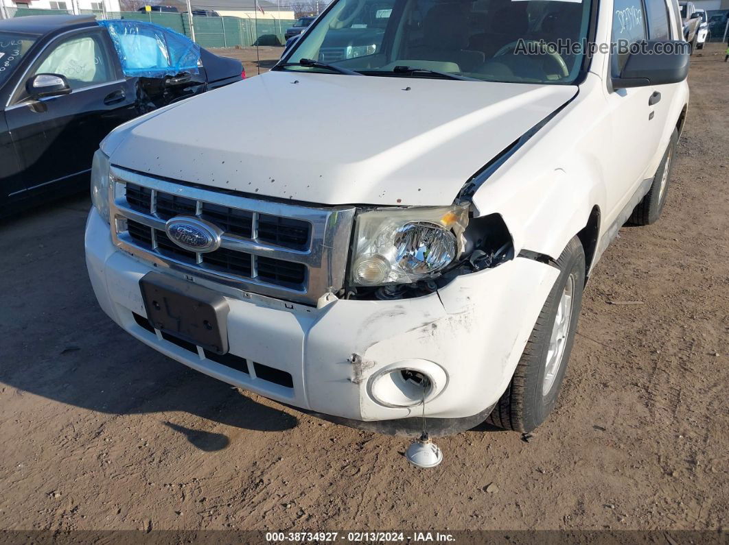 2009 Ford Escape Xlt White vin: 1FMCU93G69KB79771