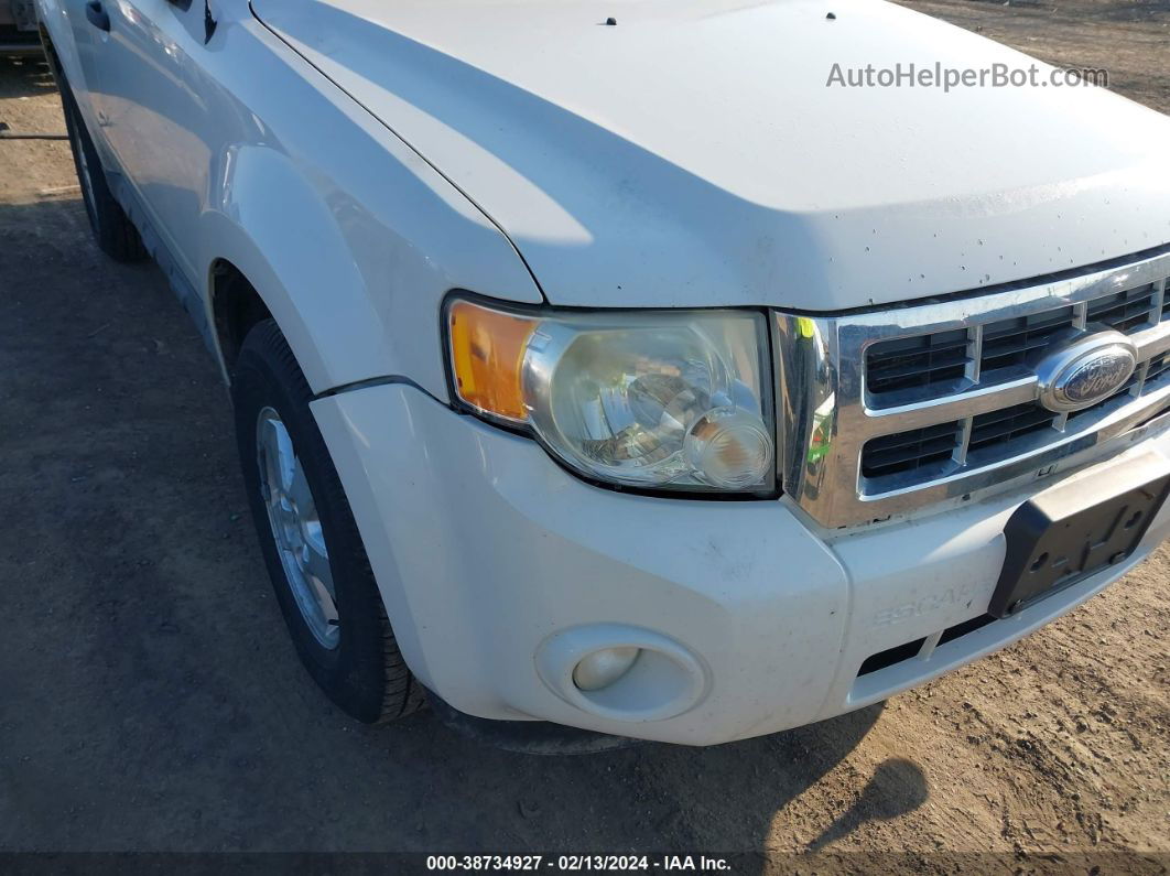 2009 Ford Escape Xlt White vin: 1FMCU93G69KB79771