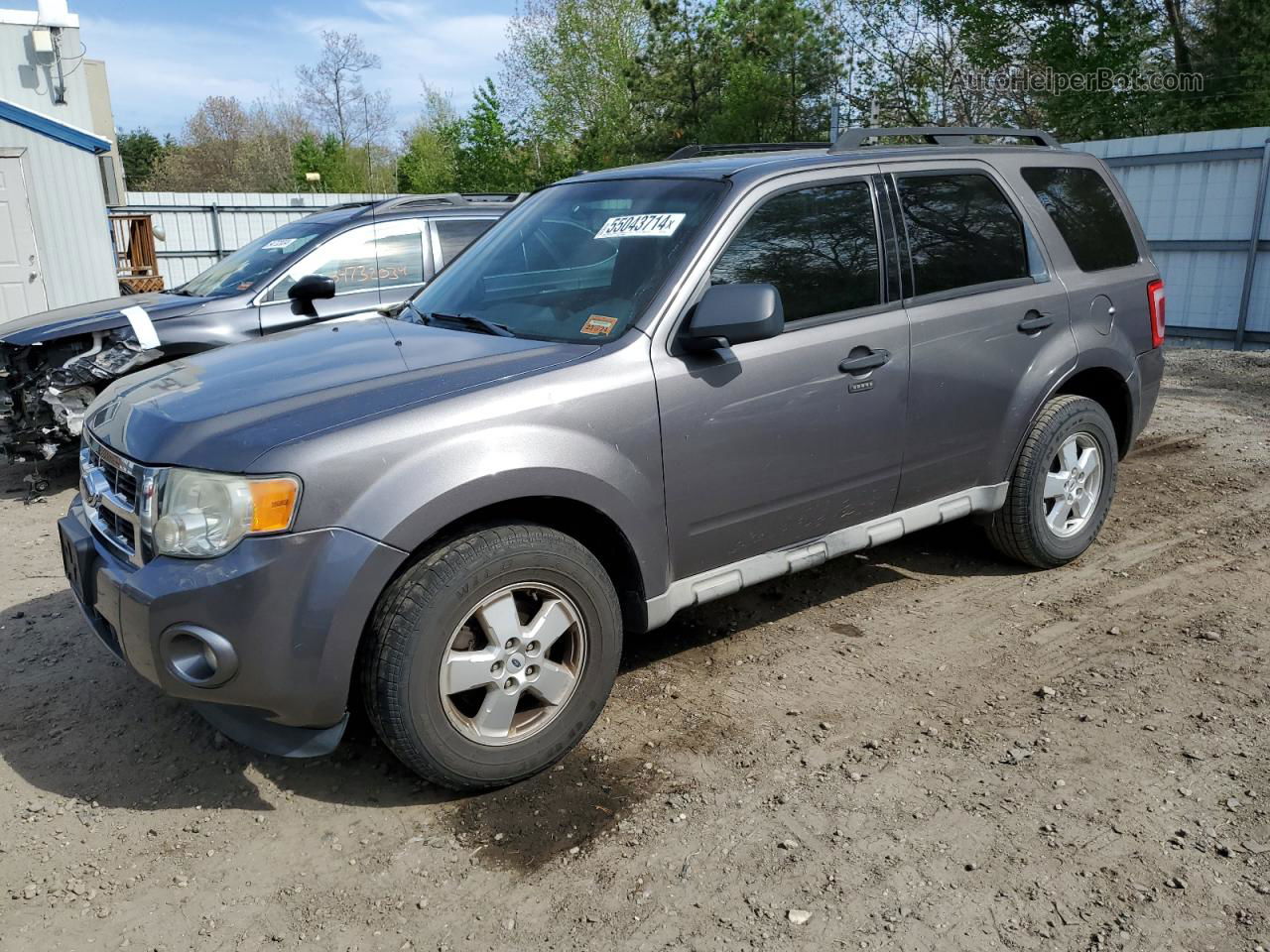 2009 Ford Escape Xlt Gray vin: 1FMCU93G69KC19556