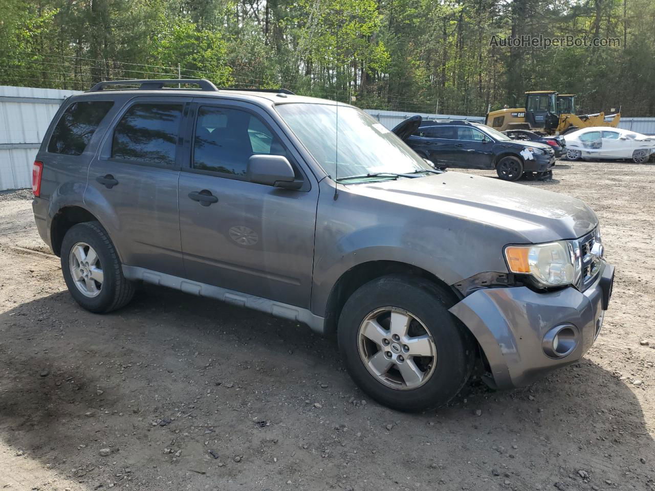 2009 Ford Escape Xlt Gray vin: 1FMCU93G69KC19556