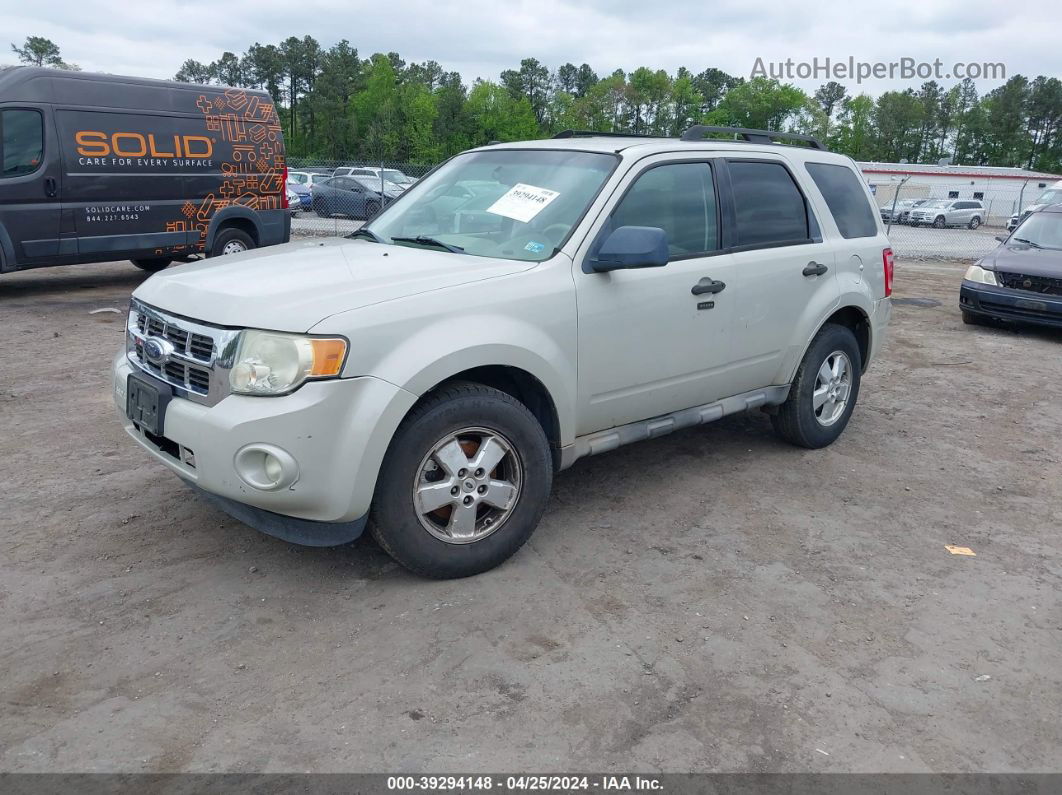 2009 Ford Escape Xlt White vin: 1FMCU93G69KC24708